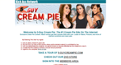 Desktop Screenshot of fiveguycreampie.com